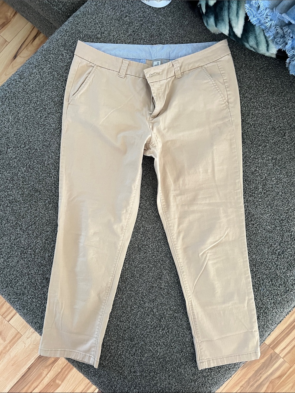jcpenney Women's Ankle Pants in Light Beige